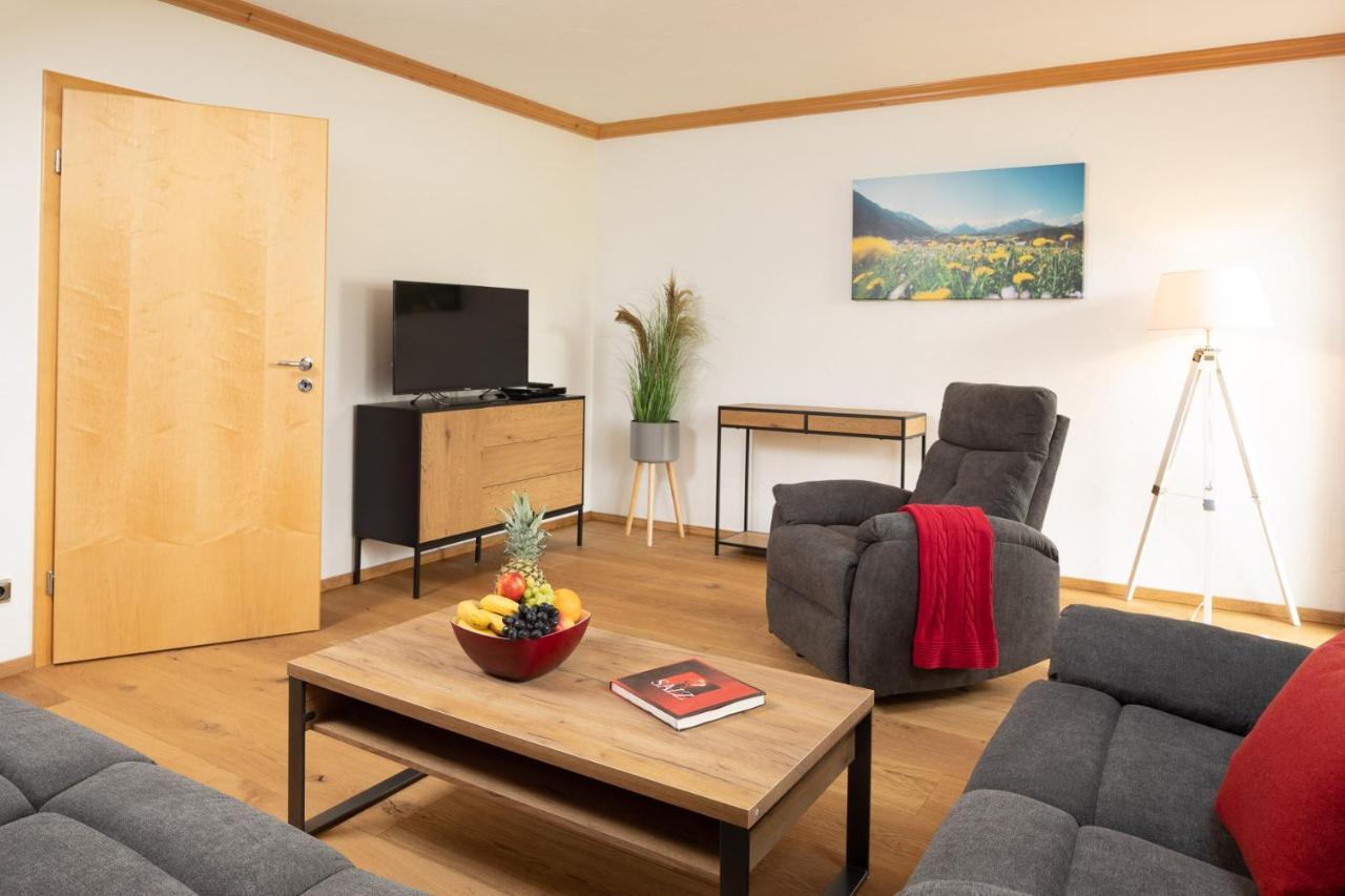 "Ferienwohnung Anna" - Annehmlichkeiten Von 4-Sterne Familien-Und Wellnesshotel Viktoria Koennen Mitgenutzt Werden Oberstdorf Eksteriør bilde